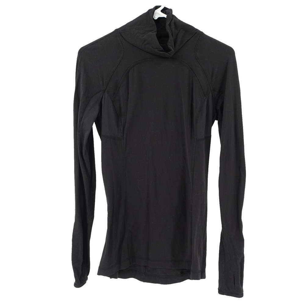 Lululemon Athletic Top SZ 6 Turtleneck Performance Athleticwear Athleisure Gym